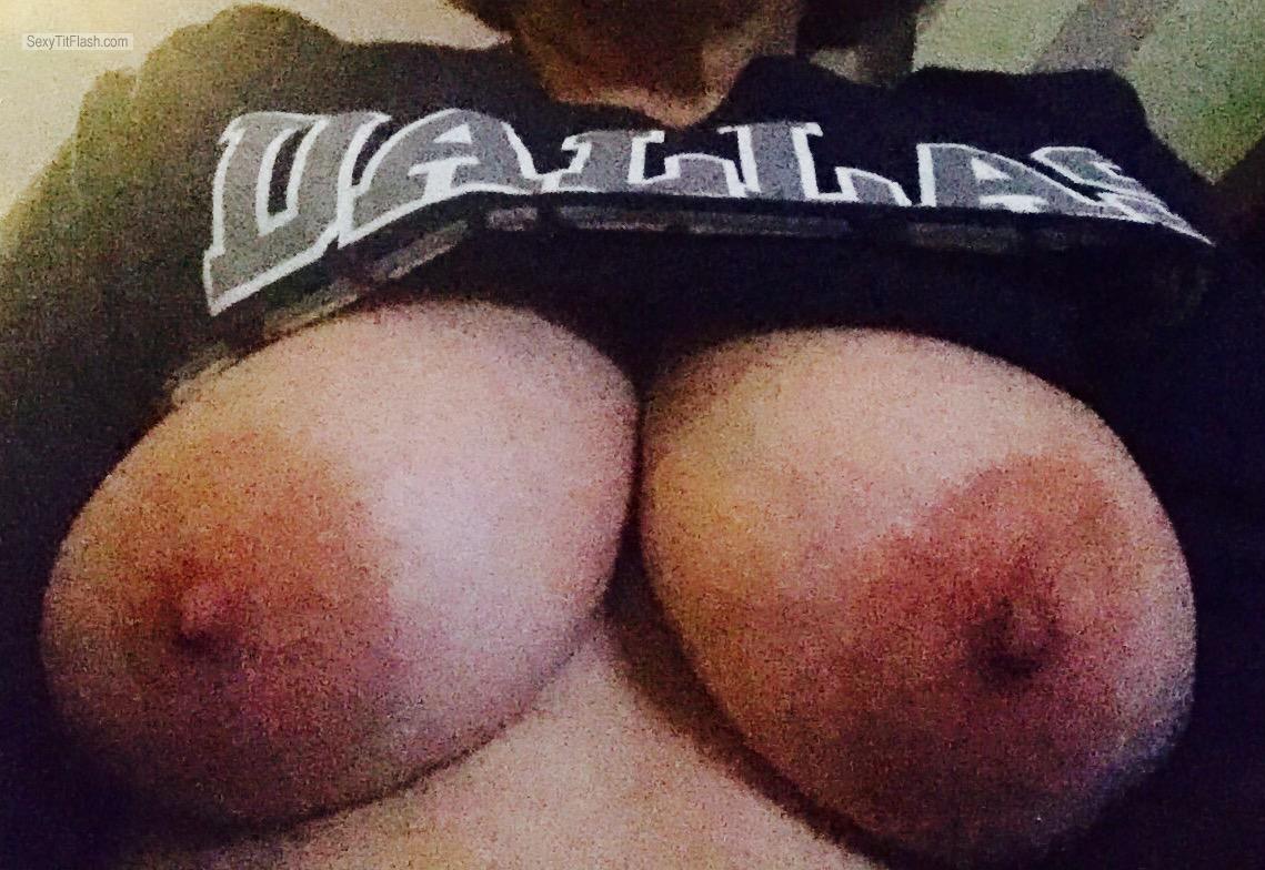 My Very small Tits Topless Selfie by Lucious